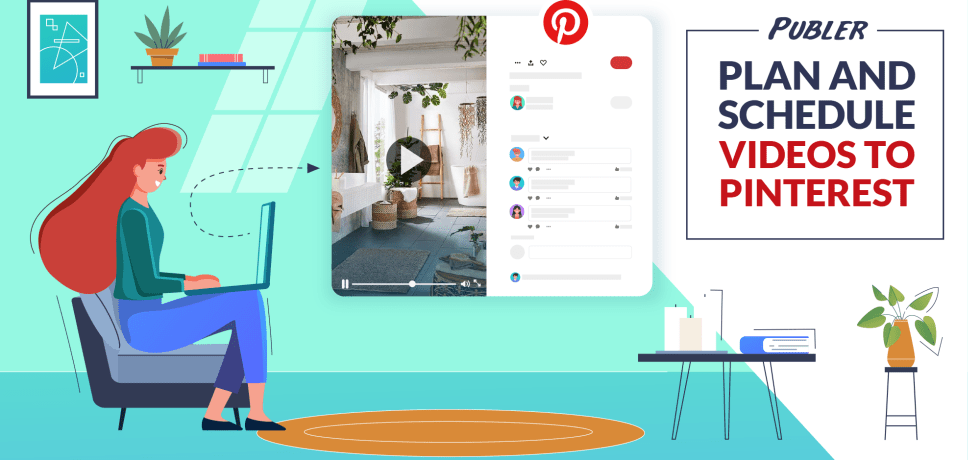 Plan and Schedule Videos to Pinterest with Publer