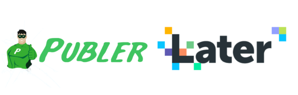 Comparison of Publer and Later as top 2 social media scheduling tools.