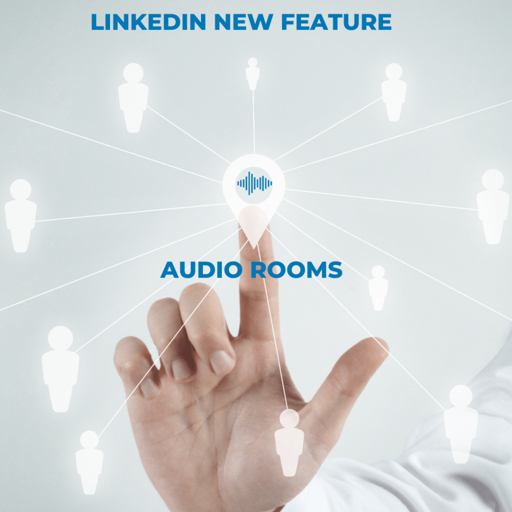 Linkedin's new feature is enabling users to host and participate in live audio events.